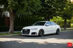 Audi A4 Sedan Quattro on Vossen Wheels (CVT) 2017 года